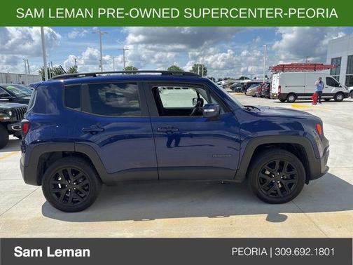 Jetset Blue 2017 Jeep Renegade Altitude