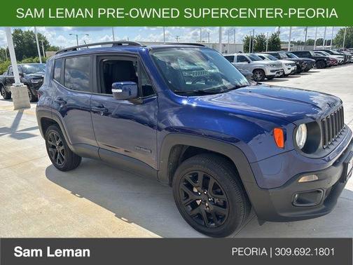Jetset Blue 2017 Jeep Renegade Altitude