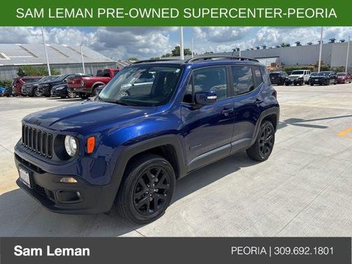 Jetset Blue 2017 Jeep Renegade Altitude
