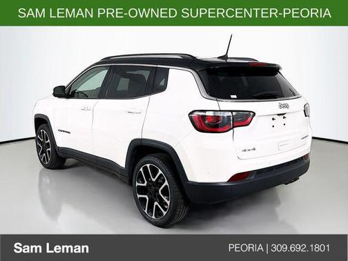 White Clearcoat 2019 Jeep Compass Limited