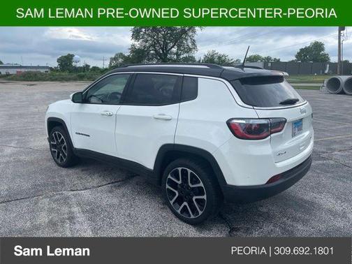 White Clearcoat 2019 Jeep Compass Limited