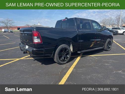 Diamond Black Crystal Pearlcoat 2023 RAM 1500 Big Horn/Lone Star