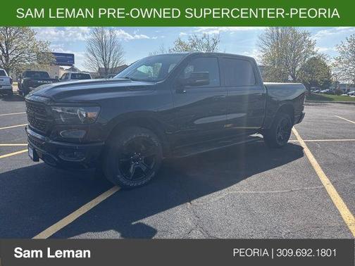 Diamond Black Crystal Pearlcoat 2023 RAM 1500 Big Horn/Lone Star