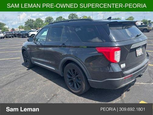 Black 2020 Ford Explorer XLT