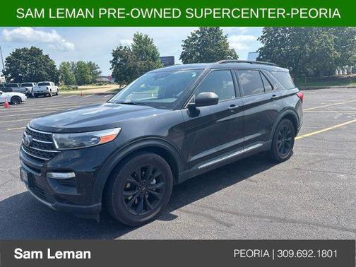 Black 2020 Ford Explorer XLT