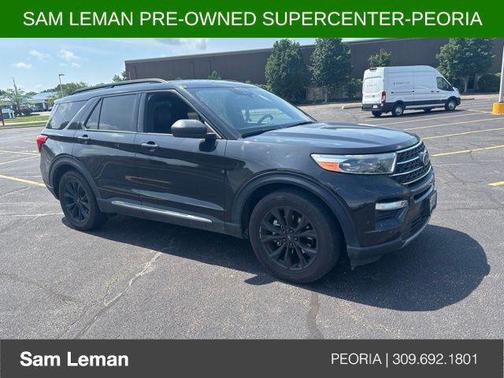 Black 2020 Ford Explorer XLT