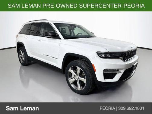 Bright White Clearcoat 2022 Jeep Grand Cherokee Limited