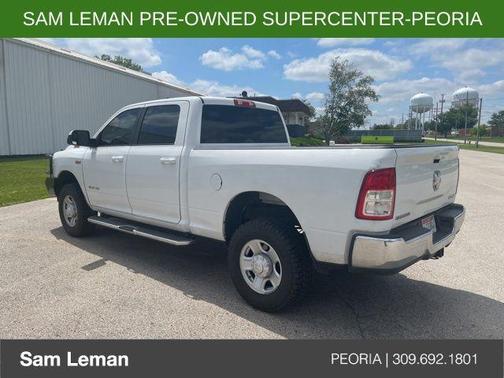 Bright White Clearcoat 2021 RAM 2500 Big Horn Crew Cab 4x4 6'4' Box