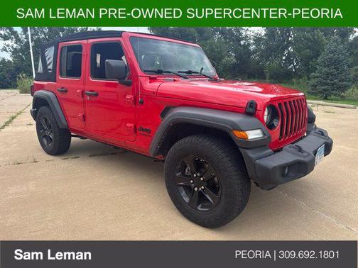 Firecracker Red Clearcoat 2021 Jeep Wrangler Unlimited Sport Altitude