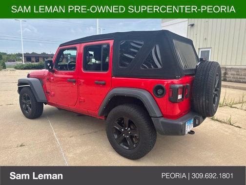 Firecracker Red Clearcoat 2021 Jeep Wrangler Unlimited Sport Altitude