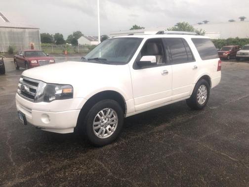 White Platinum Clearcoat Metallic 2012 Ford Expedition Limited