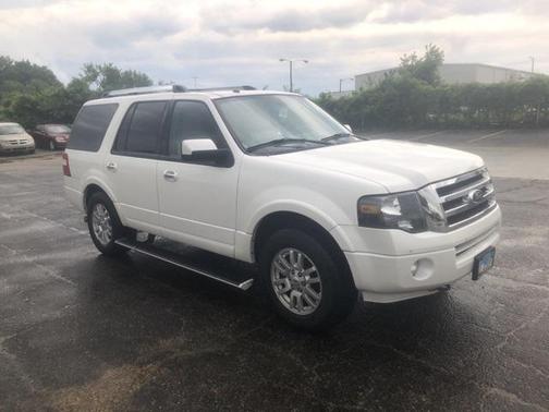 White Platinum Clearcoat Metallic 2012 Ford Expedition Limited
