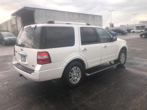 White Platinum Clearcoat Metallic 2012 Ford Expedition Limited