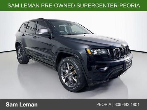 Diamond Black Crystal Pearlcoat 2021 Jeep Grand Cherokee 80th Anniversary 4x4