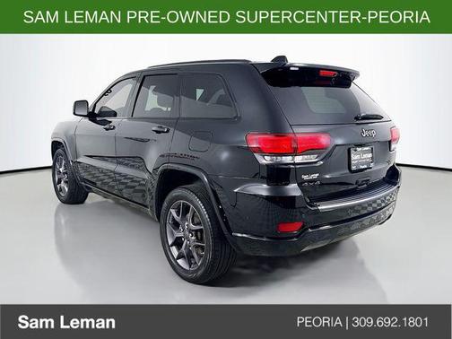 Diamond Black Crystal Pearlcoat 2021 Jeep Grand Cherokee 80th Anniversary 4x4