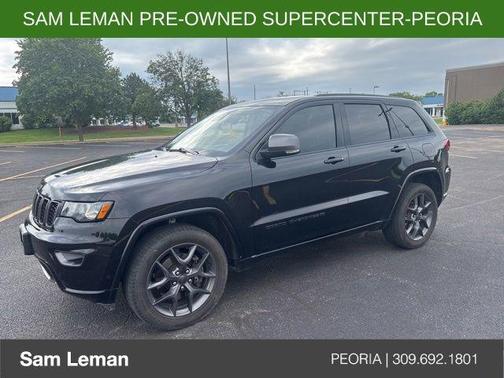 Diamond Black Crystal Pearlcoat 2021 Jeep Grand Cherokee 80th Anniversary 4x4