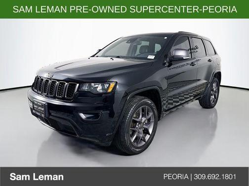Diamond Black Crystal Pearlcoat 2021 Jeep Grand Cherokee 80th Anniversary 4x4