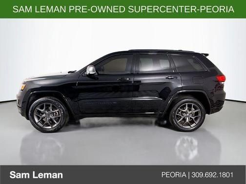 Diamond Black Crystal Pearlcoat 2021 Jeep Grand Cherokee 80th Anniversary 4x4