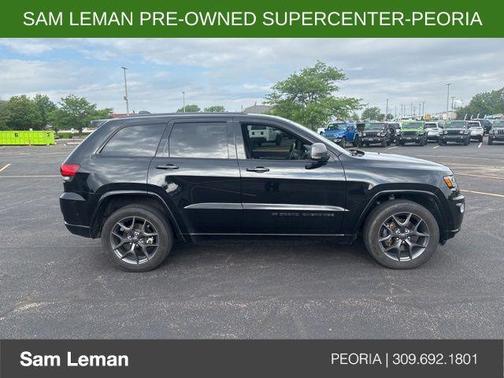 Diamond Black Crystal Pearlcoat 2021 Jeep Grand Cherokee 80th Anniversary 4x4