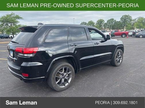 Diamond Black Crystal Pearlcoat 2021 Jeep Grand Cherokee 80th Anniversary 4x4