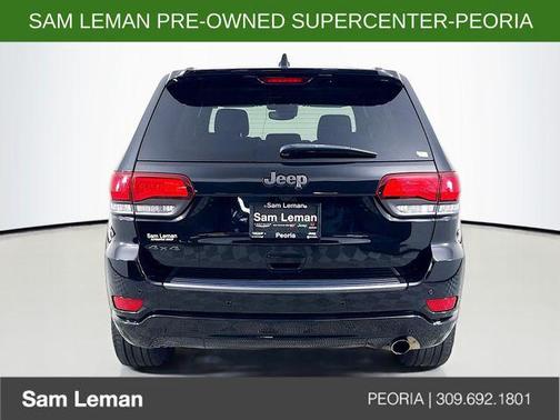 Diamond Black Crystal Pearlcoat 2021 Jeep Grand Cherokee 80th Anniversary 4x4