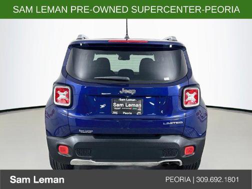 Jetset Blue 2016 Jeep Renegade Limited