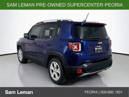 Jetset Blue 2016 Jeep Renegade Limited