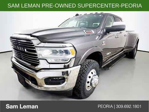 Granite Crystal Metallic Clearcoat 2020 RAM 3500 Laramie Crew Cab 4x4 8' Box