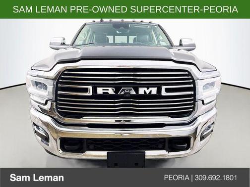 Granite Crystal Metallic Clearcoat 2020 RAM 3500 Laramie Crew Cab 4x4 8' Box