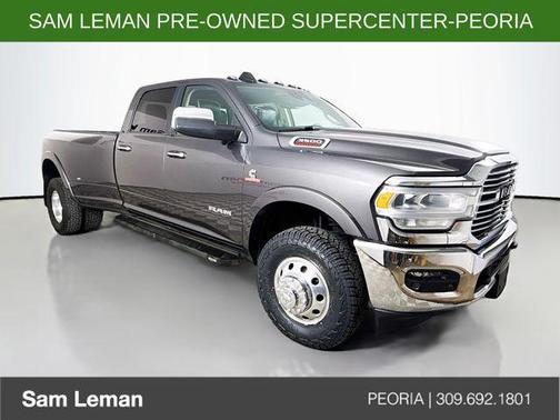 Granite Crystal Metallic Clearcoat 2020 RAM 3500 Laramie Crew Cab 4x4 8' Box