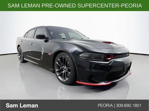 Pitch Black Clearcoat 2022 Dodge Charger Scat Pack