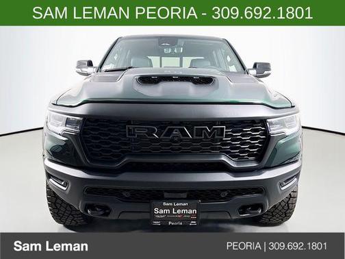 Serrano Green Metallic 2026 RAM 1500 RHO Crew Cab 4x4 5'7' Box