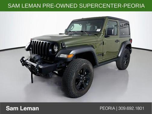 Sarge Green Clearcoat 2022 Jeep Wrangler Sport S
