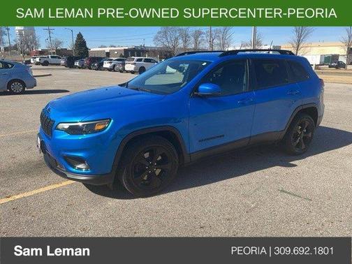 Hydro Blue Pearlcoat 2021 Jeep Cherokee Latitude Plus