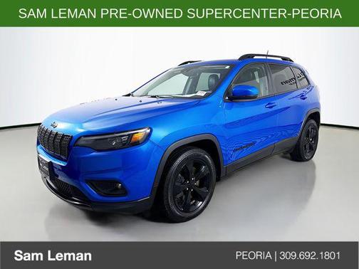Hydro Blue Pearlcoat 2021 Jeep Cherokee Latitude Plus