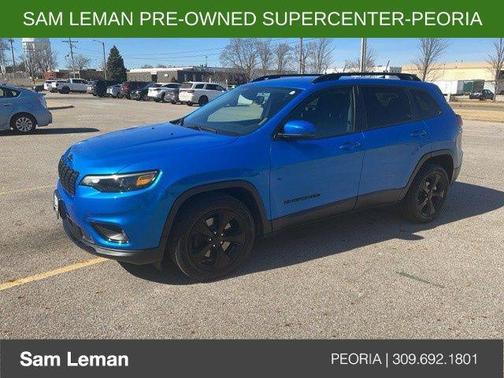 Hydro Blue Pearlcoat 2021 Jeep Cherokee Latitude Plus