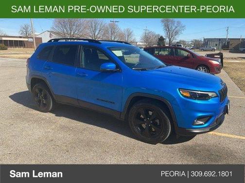 Hydro Blue Pearlcoat 2021 Jeep Cherokee Latitude Plus