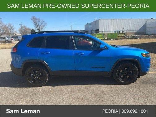 Hydro Blue Pearlcoat 2021 Jeep Cherokee Latitude Plus