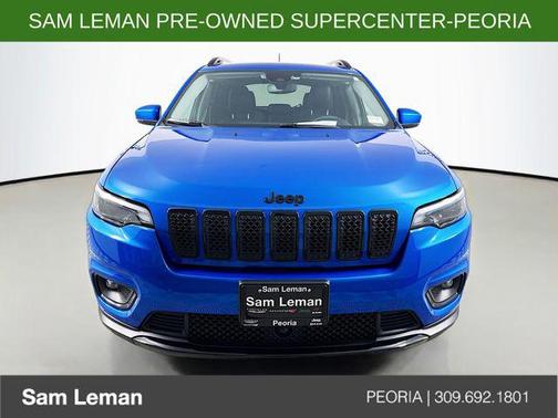 Hydro Blue Pearlcoat 2021 Jeep Cherokee Latitude Plus