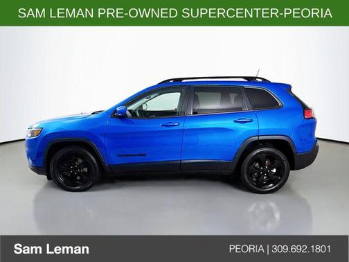 Hydro Blue Pearlcoat 2021 Jeep Cherokee Latitude Plus