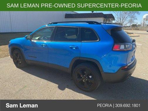 Hydro Blue Pearlcoat 2021 Jeep Cherokee Latitude Plus