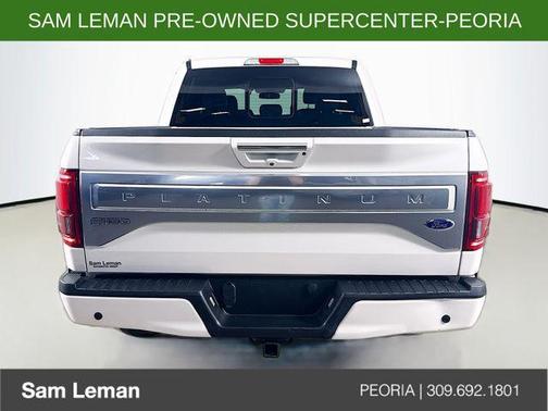 WHITE PLATINUM METALLIC TC 2017 Ford F-150 Platinum