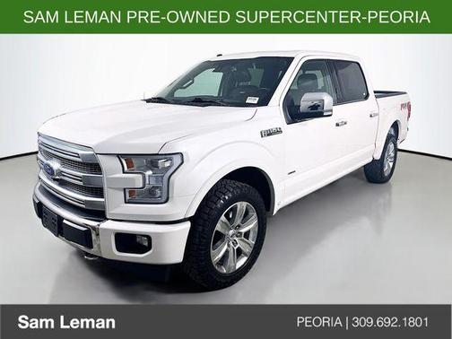 WHITE PLATINUM METALLIC TC 2017 Ford F-150 Platinum