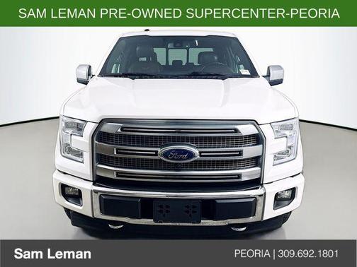 WHITE PLATINUM METALLIC TC 2017 Ford F-150 Platinum