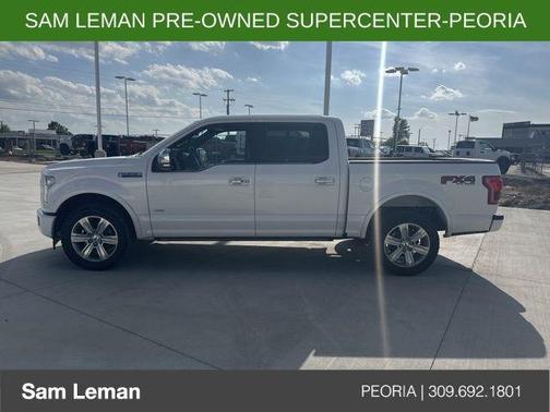 WHITE PLATINUM METALLIC TC 2017 Ford F-150 Platinum