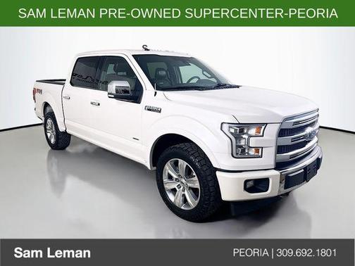 WHITE PLATINUM METALLIC TC 2017 Ford F-150 Platinum