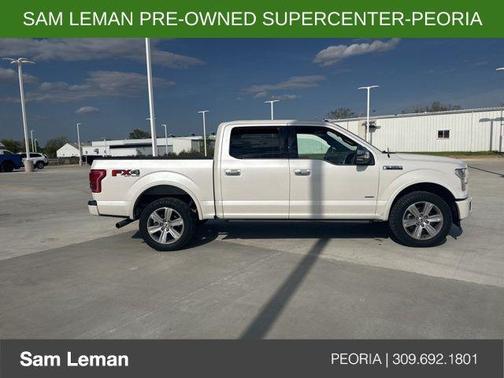 WHITE PLATINUM METALLIC TC 2017 Ford F-150 Platinum
