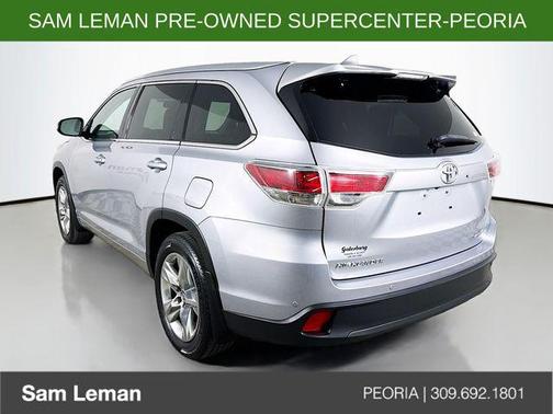 Silver Sky Metallic 2016 Toyota Highlander Limited