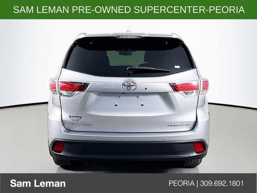 Silver Sky Metallic 2016 Toyota Highlander Limited