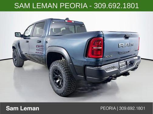 Forged Blue Metallic 2026 RAM 1500 RHO Crew Cab 4x4 5'7' Box